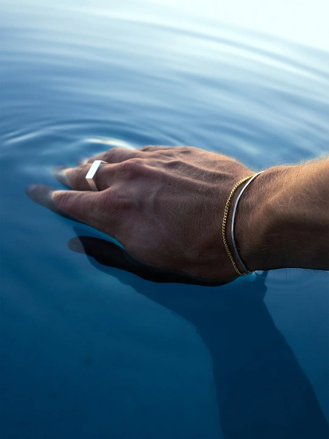 BRACELET MINIMALISTE À CHAÎNE